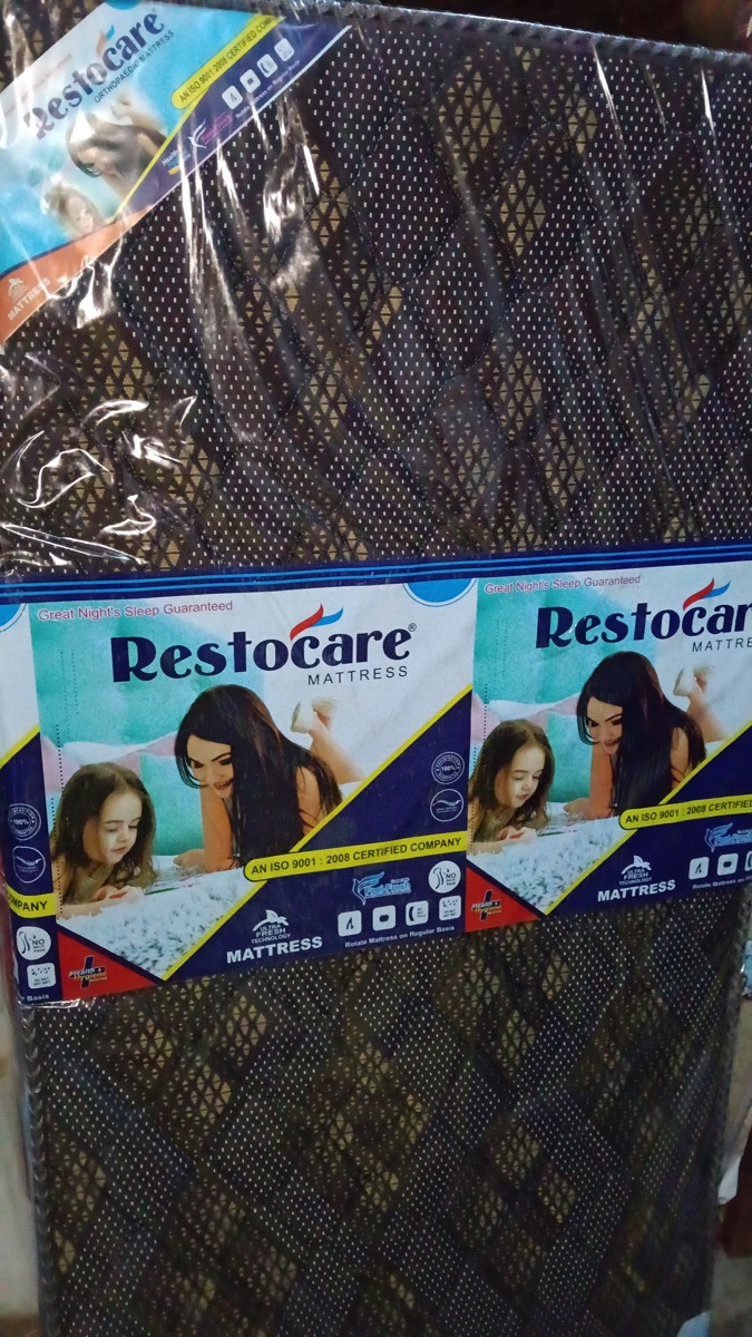 Restocare quilted mattress at Shukla Gadda Samrat, Kanpur